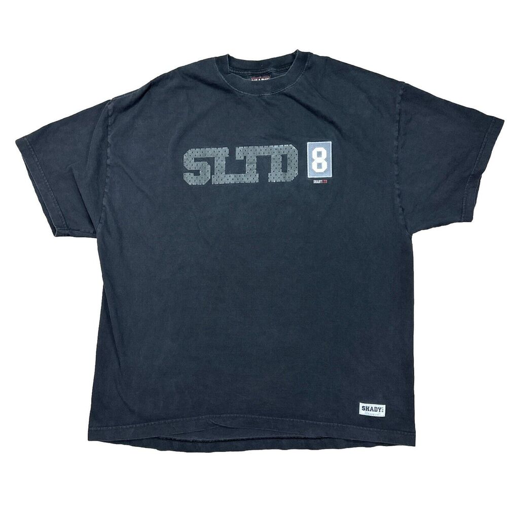 Y2K Shady Ltd Eminem Shirt Rap Hip-Hop T Shirt Band Black Mens Size XL